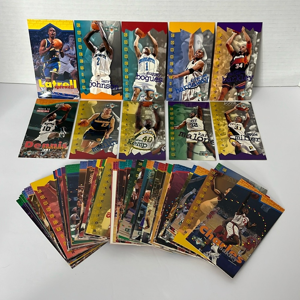 HUGE lot of NBA JAM Session Trading Cards from 1995 STARS included